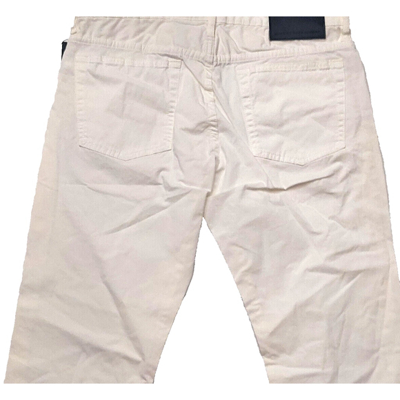 Marc by Marc Jacobs Canvas White New Uniform Fit Straight Leg Jeans 30x34 - Picture 12 of 16